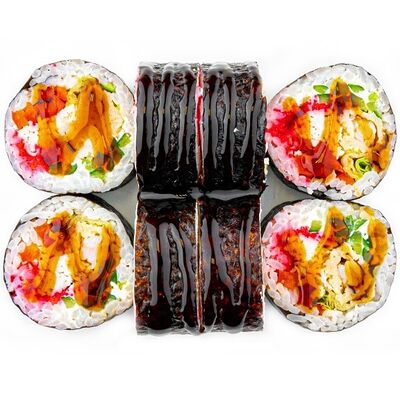 Кимпаб с креветкой в Фишка суши по цене 839 ₽