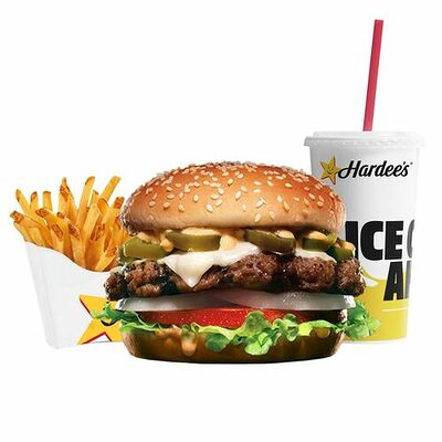 Халапеньо Бургер Комбо в Hardee's Dostyk Plaza по цене 3550 ₸