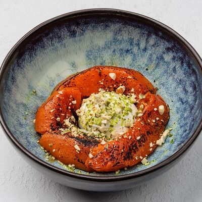 Запеченная тыква с кремом из феты в Узоры по цене 800 ₽