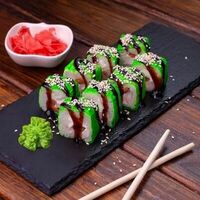 Ролл Мамэ унаги в Inari