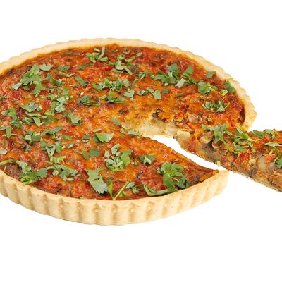 Турецкий пирог с грибочками, помидорами и нутом (средний)в Машенькины пироги по цене 1120 ₽