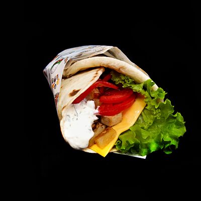 Гирос Кантримэн с курицей в Royals по цене 440 ₽