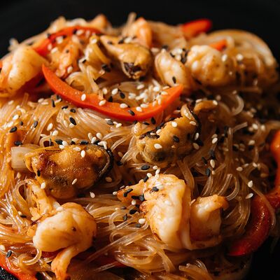 Wok с морепродуктами в Пиццбург по цене 669 ₽