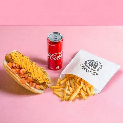 Комбо с хот-догом в HOTDOGGER по цене 519 ₽