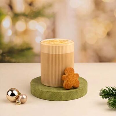 Кофе Капучино Имбирный пряникв Пекарня Буханка по цене 345 ₽