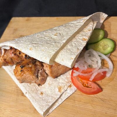 Шашлык в лаваше с курицей в Шашлычный остров по цене 340 ₽