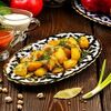 Жареный картофель с луком в Евразия по цене 250