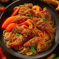 Wok Острый удон и огненный поросенок в Вкусные истории