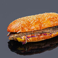 Логотип Булка и Мясо