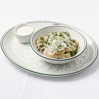 Вологодские соленые белые грузди в Stroganoff Steak House