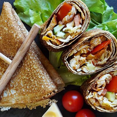 Гриль-блин в Сеньор Чебурек по цене 290 ₽