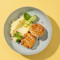 Биточки нежные куриные в Chudo