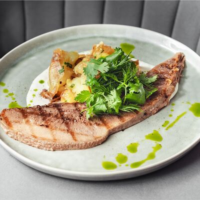 Язык на гриле в BEERMAN&Schlitz по цене 1190 ₽