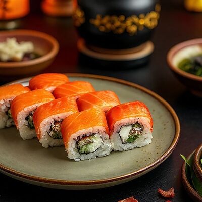 Ролл Филадельфия с угрём в Shegai Family по цене 750 ₽