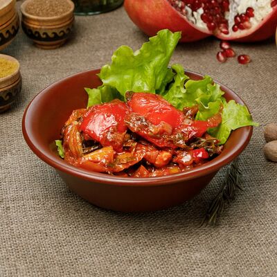 Аджапсандал в Шашлычный дворик по цене 460 ₽