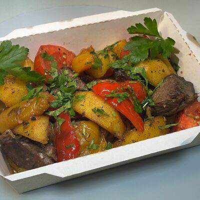 Оджахури с курицей в Хинкарули по цене 1600 ₽