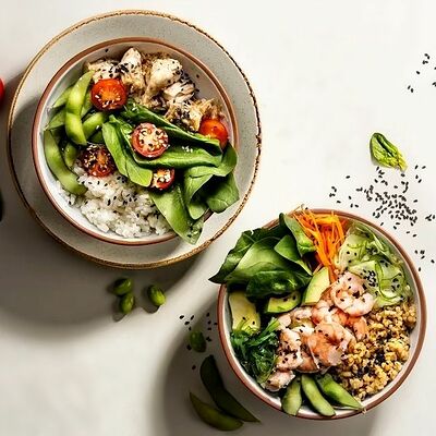 Боул с цыпленком в Кэрри по цене 320