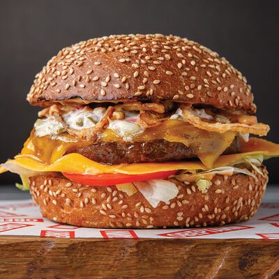 Чизбургер с двойным сыром в Овертайм по цене 860 ₽