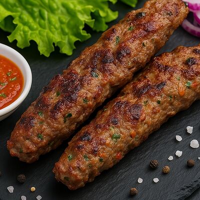 Фирменные люля из говядины в УГОЛЬ&МЯСО по цене 690 ₽