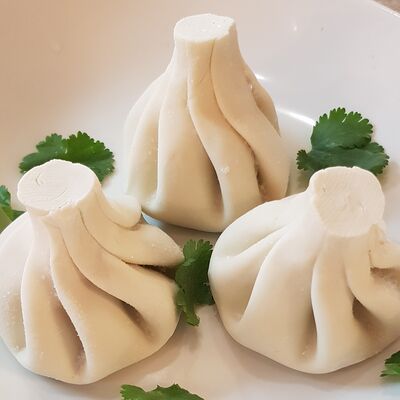 Хинкали cвинo-говяжьи в Прожар по цене 365 ₽