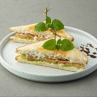 Сэндвич с лососем в Диккенс