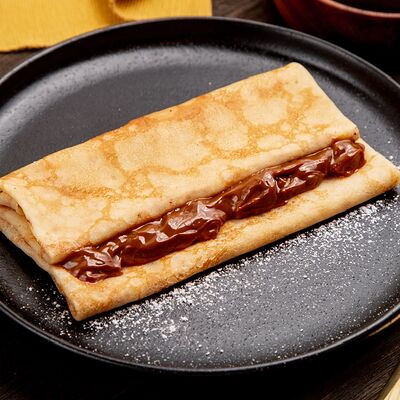 Блин с варёной сгущёнкой в Папины блины по цене 285 ₽