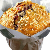 Маффин с черной смородиной в BubbleTika