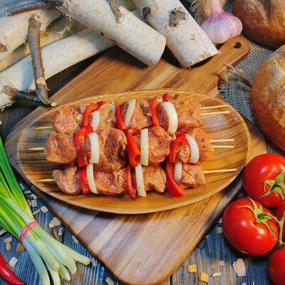 Сырой маринад из cвинoй шейки в Шашлык маркет по цене 900
