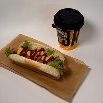 Кофе и хот-дог в Do.bro coffee по цене 900 ₽