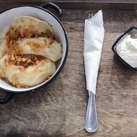 Бульба вареники ручной лепки в Алексеевская Пекарня