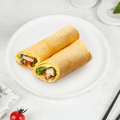 Тортилья с курицей и творожным сыром в Простая еда по цене 379 ₽
