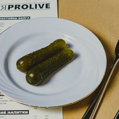 Огурцы соленые в Рюмочная Prolive по цене 150 ₽