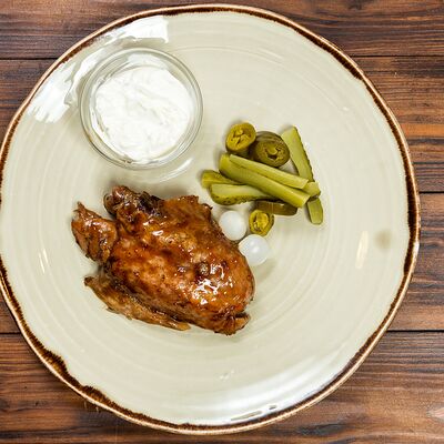 Индейка конфи с соусом Ранч в Трактир Колесо по цене 742 ₽