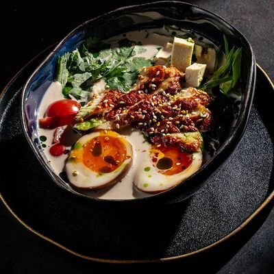 Сливочный суп с угрем в Tangiers Lounge по цене 850 ₽