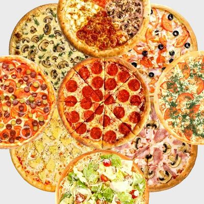 9 пицц малые в Fixxroll по цене 5978 ₽