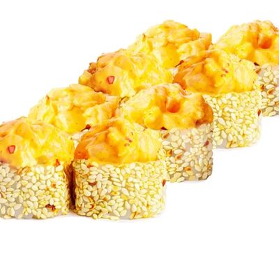 Запеченный с курицей и ананасом спайсв Мир суши и ролл по цене 340 ₽