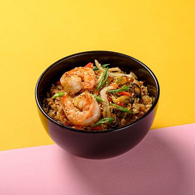 Рис с морепродуктами в Круглое катаем по цене 509 ₽