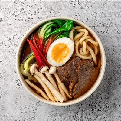 Суп Рамен с телятиной в Паназиатская кухня Джеки Чо по цене 790 ₽