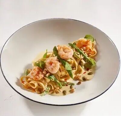 Тальятелле ай гамбери э сальса аль карри в Sapore Italiano по цене 990 ₽