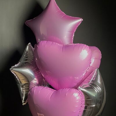 Сет воздушных шаров Pink в Mosfresa по цене 3590 ₽