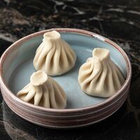 Хинкали с говядиной и свининой в Sesilia