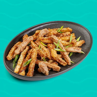 Свинина с картофелем фри в Sёmga по цене 493 ₽