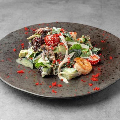 С морепродуктами в Большая рыба по цене 1000 ₽