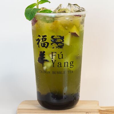 Дыня-зеленое яблоко в Fu Yang Bubble tea по цене 545 ₽