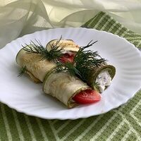 Ассорти рулетиков из кабачка в Семейная кулинария