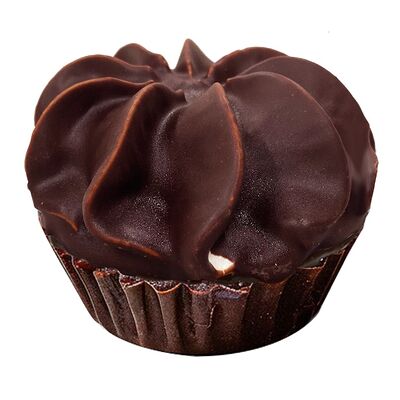 Пирожное Корзиночка с черной смородиной в шоколадев Ничего лишнего по цене 238 ₽