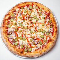 Пицца Мясная фирменная (двойная начинка)в ЧипФуд