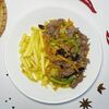 Картошка фри с говядиной и овощами (Бо Сао) в Pho Nem по цене 549