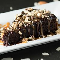 Брауни без мороженного в Mesto Sushi & Grill