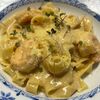 Фетучини с курицей и грибами в АМБАРЪ по цене 670